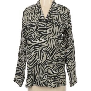 Anna & Frank Long Sleeve Blouse Pure Silk Small